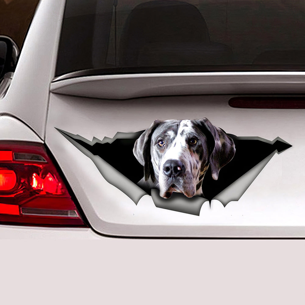 Best Great Dane Car 3D Stickers Decal Car Accessories Car Decoration Amazing Gift Idea