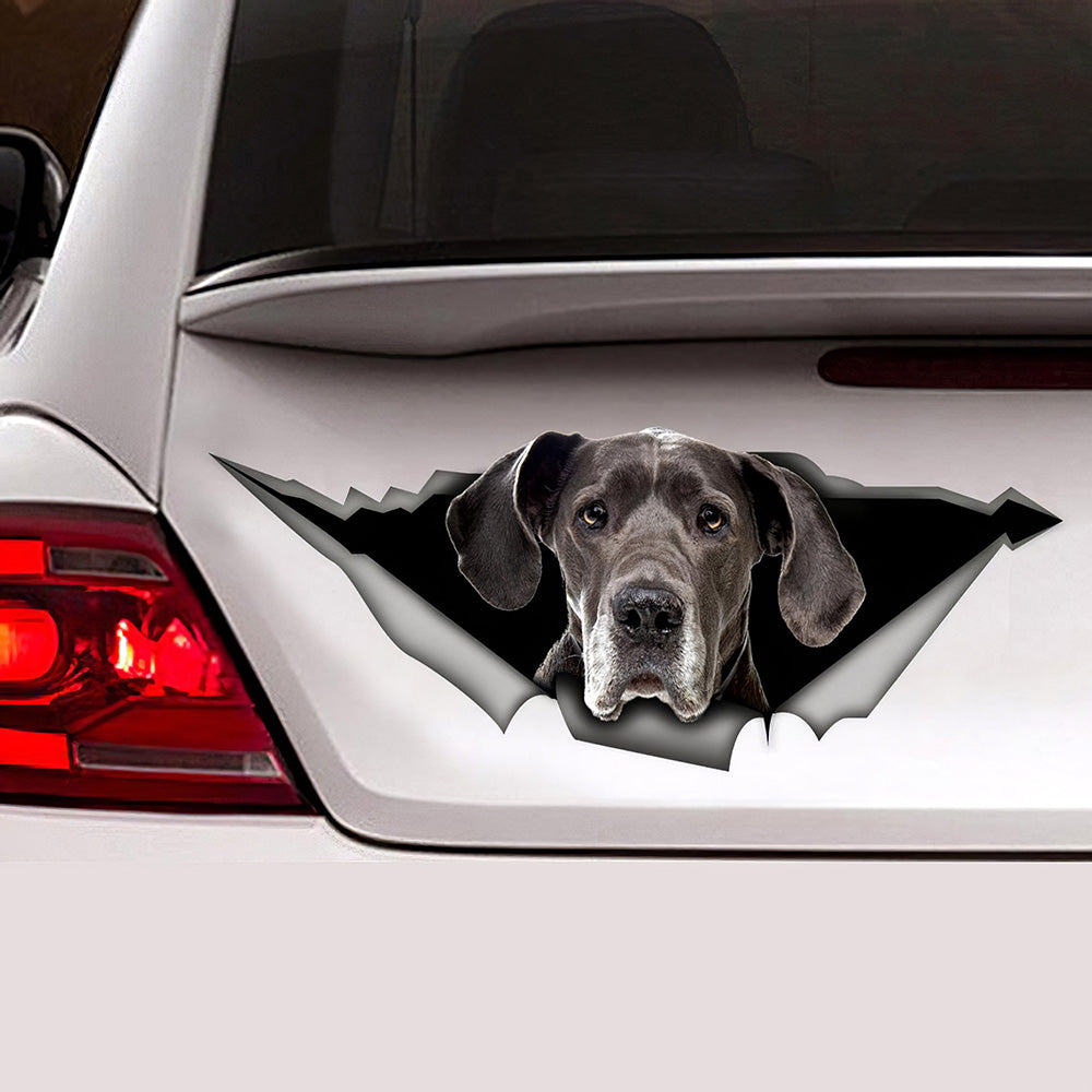 Best Great Dane Car 2 Car 3D Stickers Decal Car Accessories Car Decoration Amazing Gift Idea