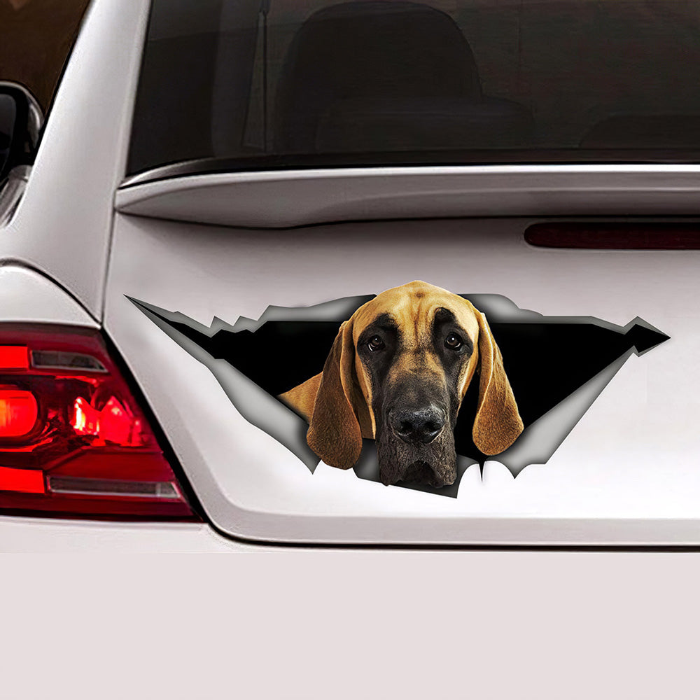 Best Great Dane Car 3 Car 3D Stickers Decal Car Accessories Car Decoration Amazing Gift Idea