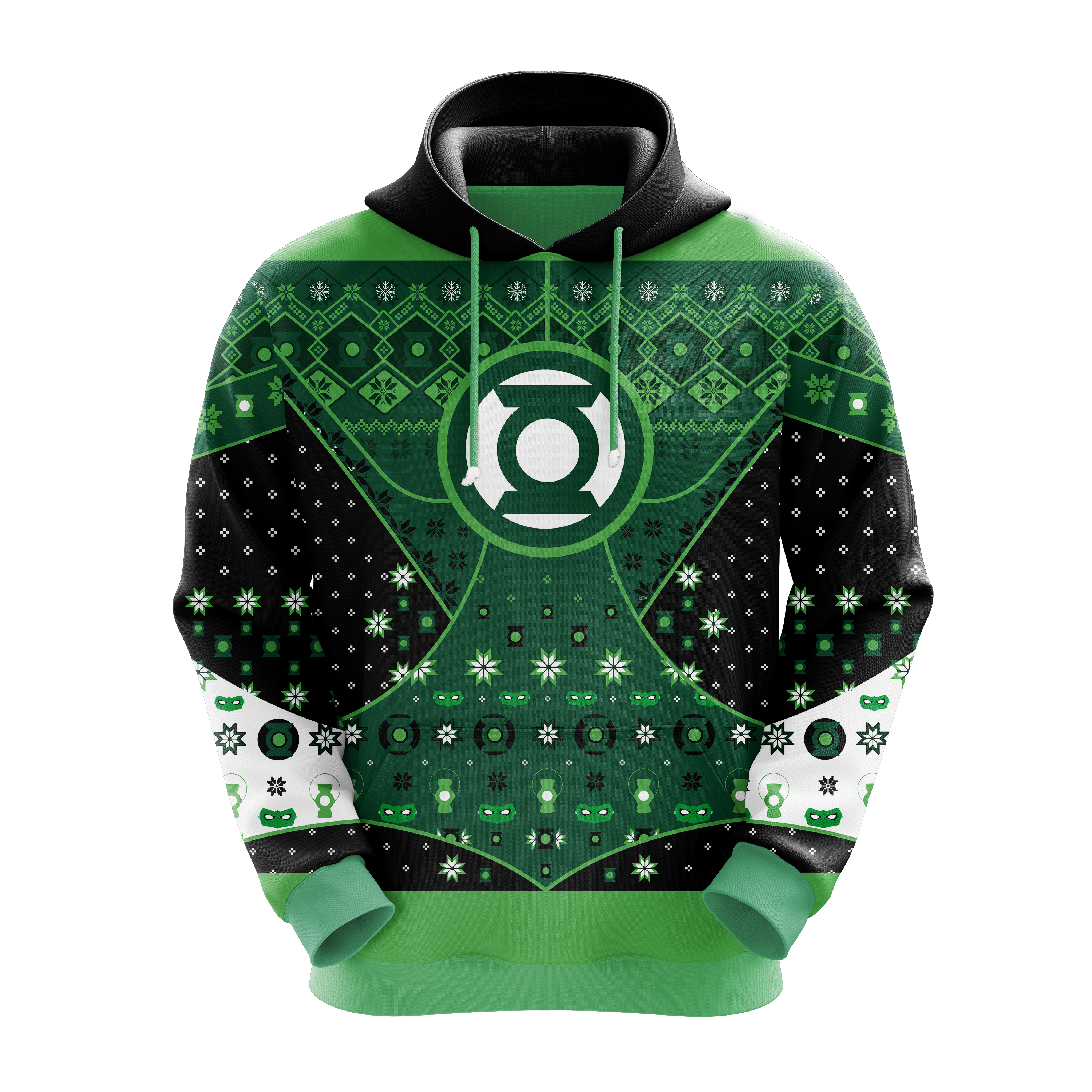 Green Lantern Hoodie Xmas Gift