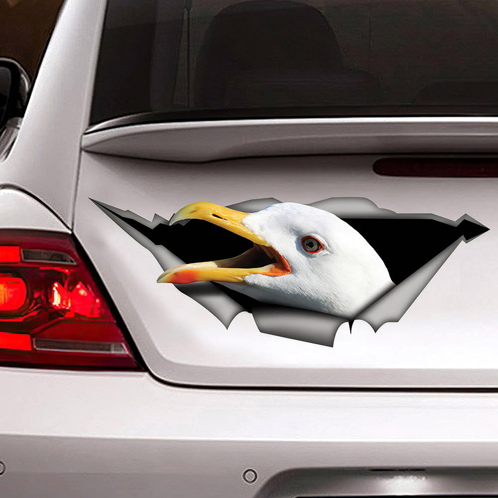 Best Gull Car Sticker, Gull Car 3D Stickers Decal Car Accessories Car Decoration Amazing Gift Idea