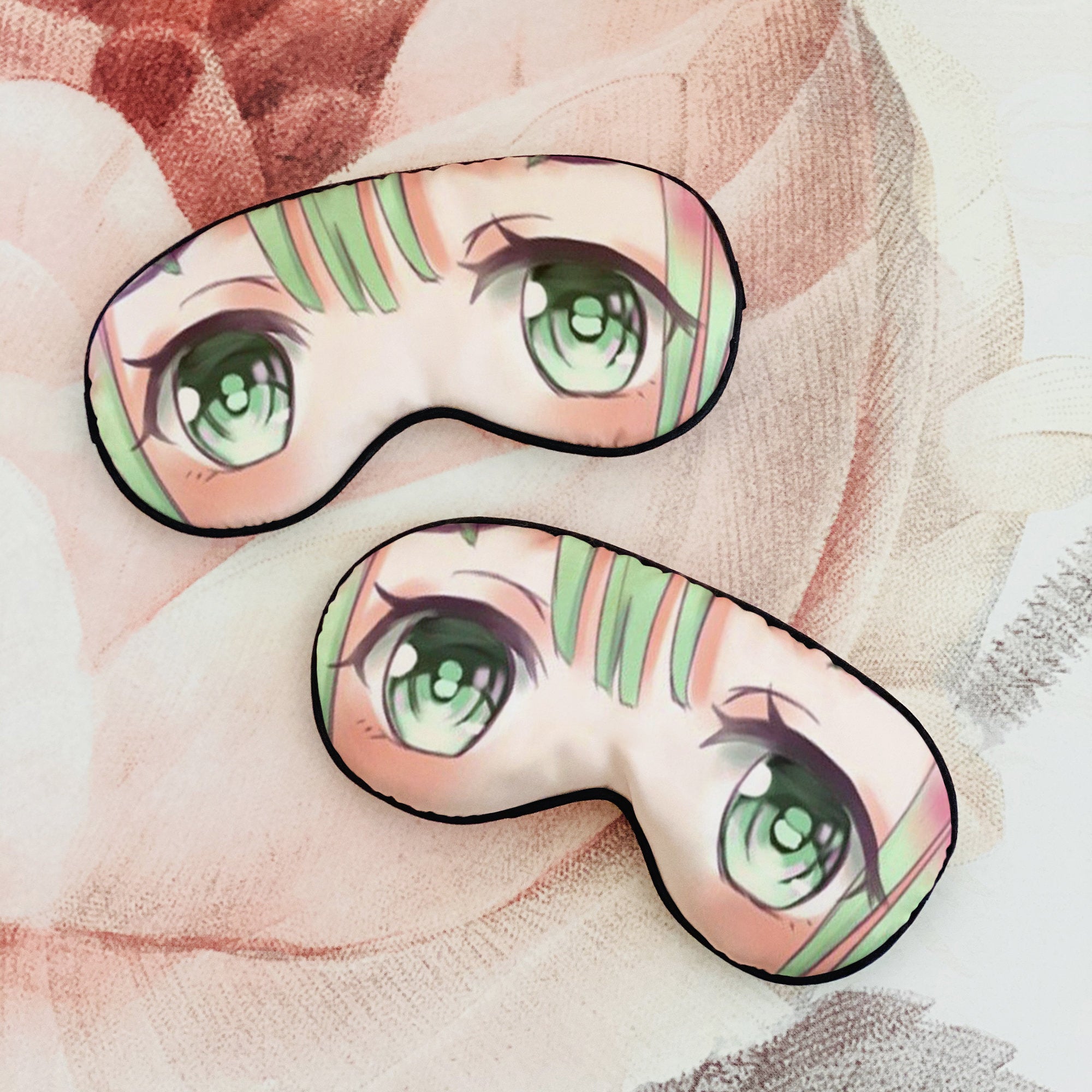 Hashira Demon Slayer Eyes Custom Anime Eye Sleep Mask