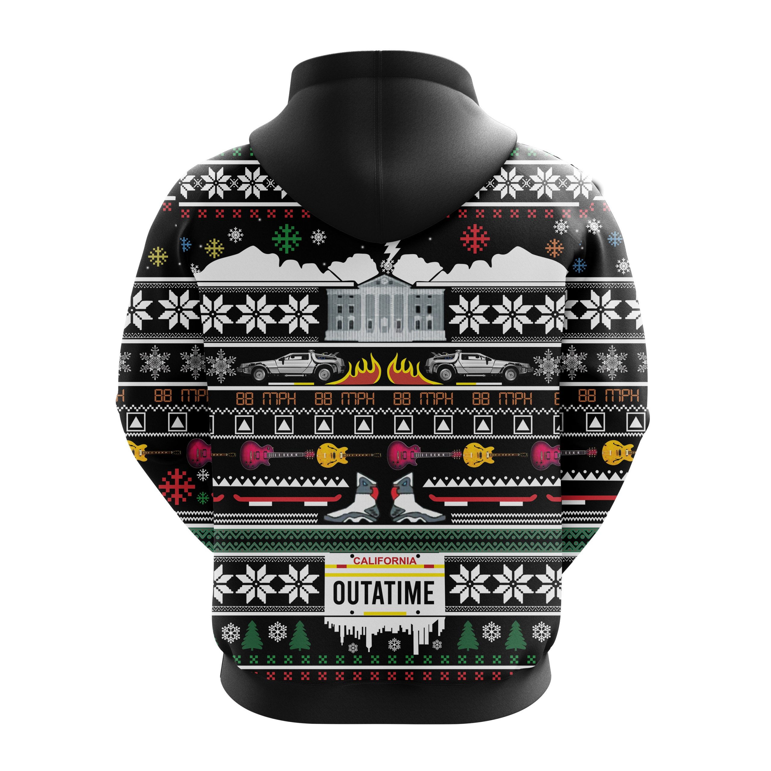 Outatime Christmas Cute Noel Mc Ugly Hoodie Amazing Gift Idea Thanksgiving Gift