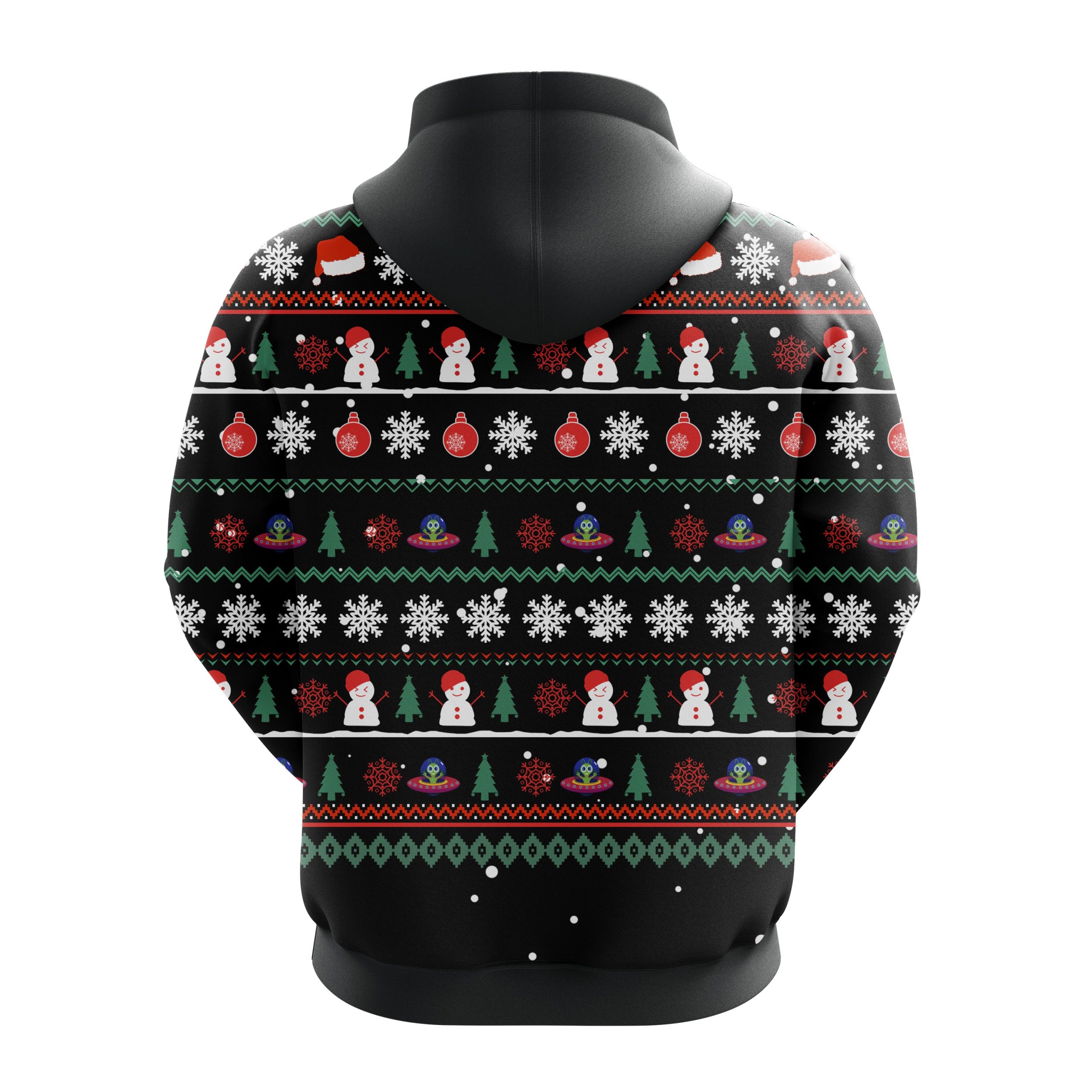 Alien Santa Christmas Cute Noel Mc Ugly Hoodie Amazing Gift Idea Thanksgiving Gift