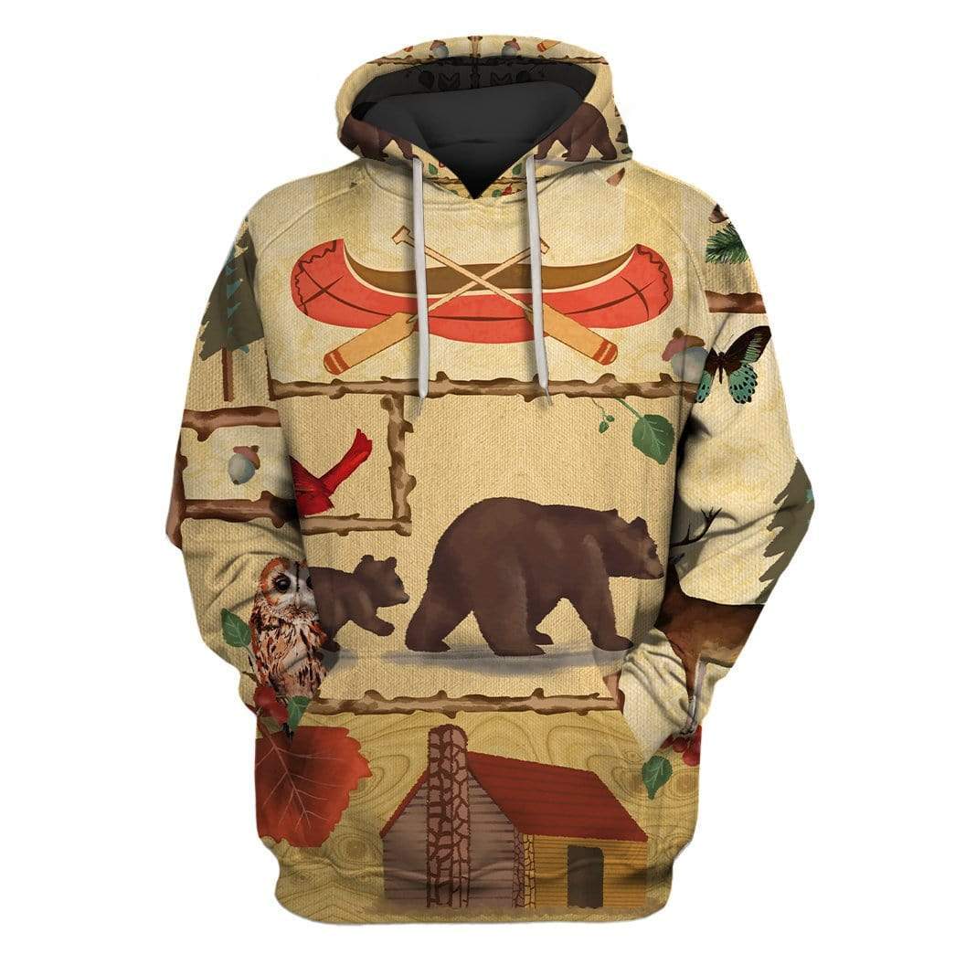 Wildlife Joy Of Camping Bad Camping Custom Hoodie Amazing Gift Idea