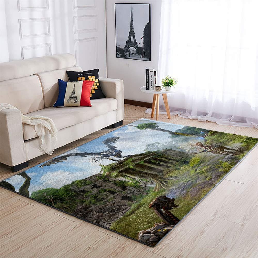 Horizon Zero Dawn Area Rug Home Decor Bedroom Living Room Decor