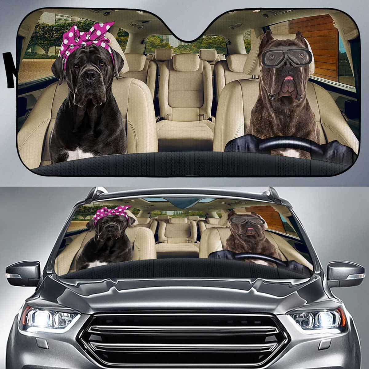 Cane Corso Driver Auto Sun Shade Gift Ideas 2021