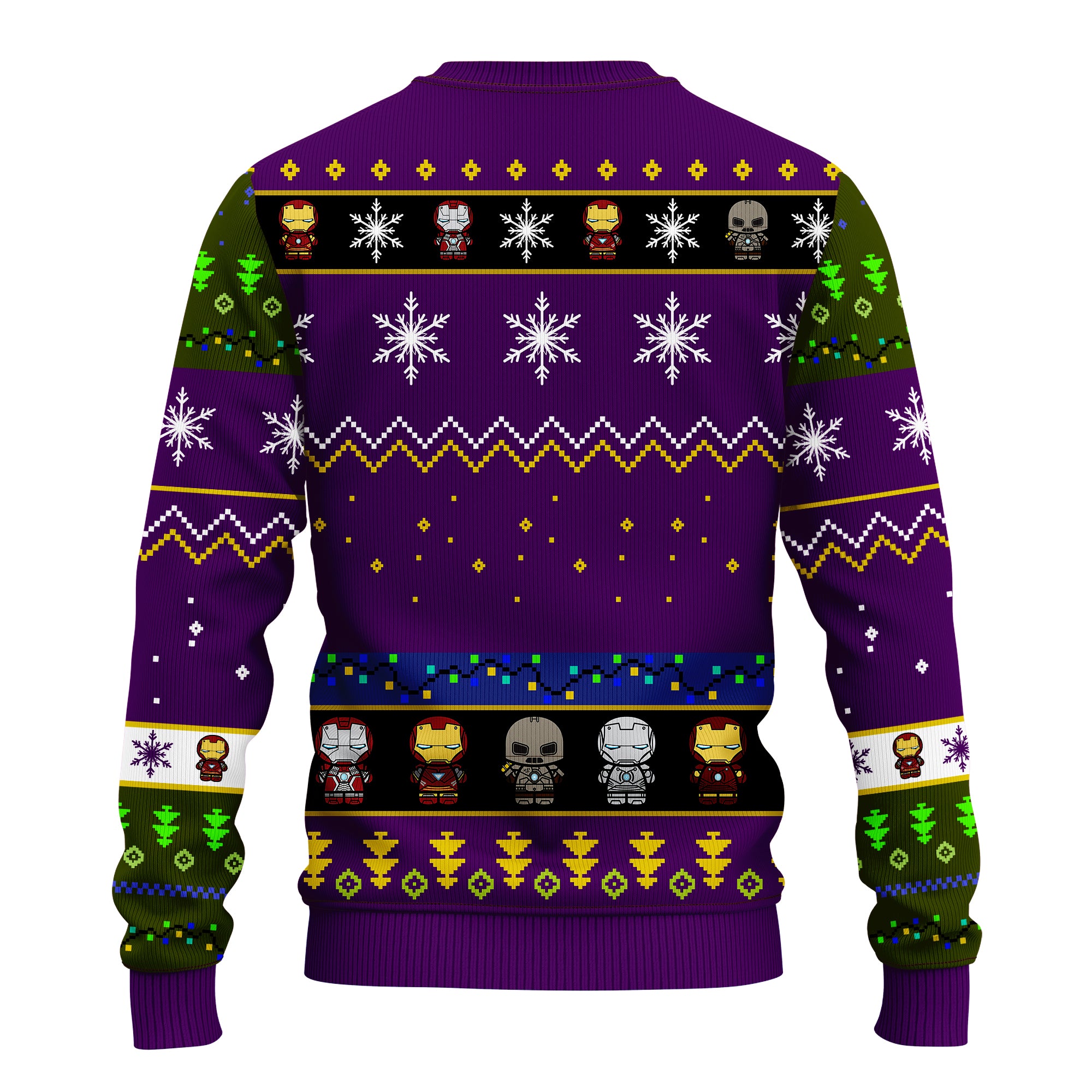 Avengers Ugly Christmas Sweater Purple Amazing Gift Idea Thanksgiving Gift