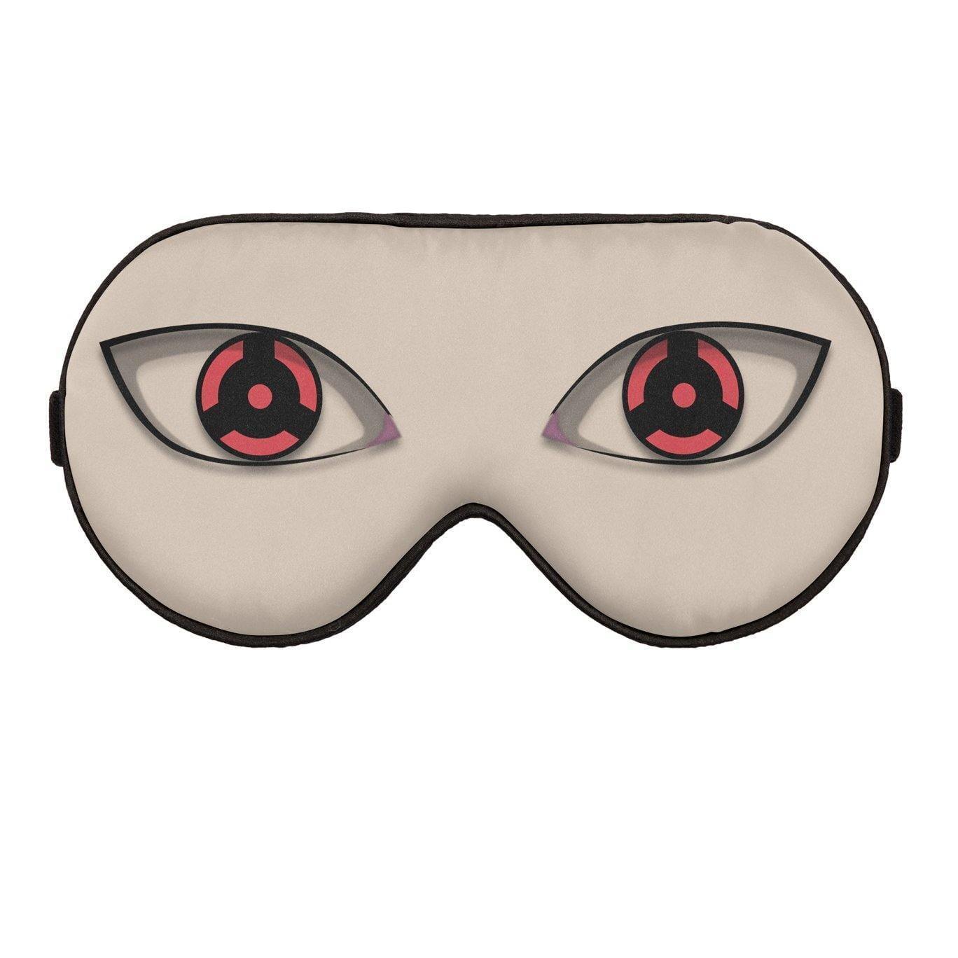 Izuna Mangekyou Sharingan Dojutsu Eyes Custom Anime Sleep Mask