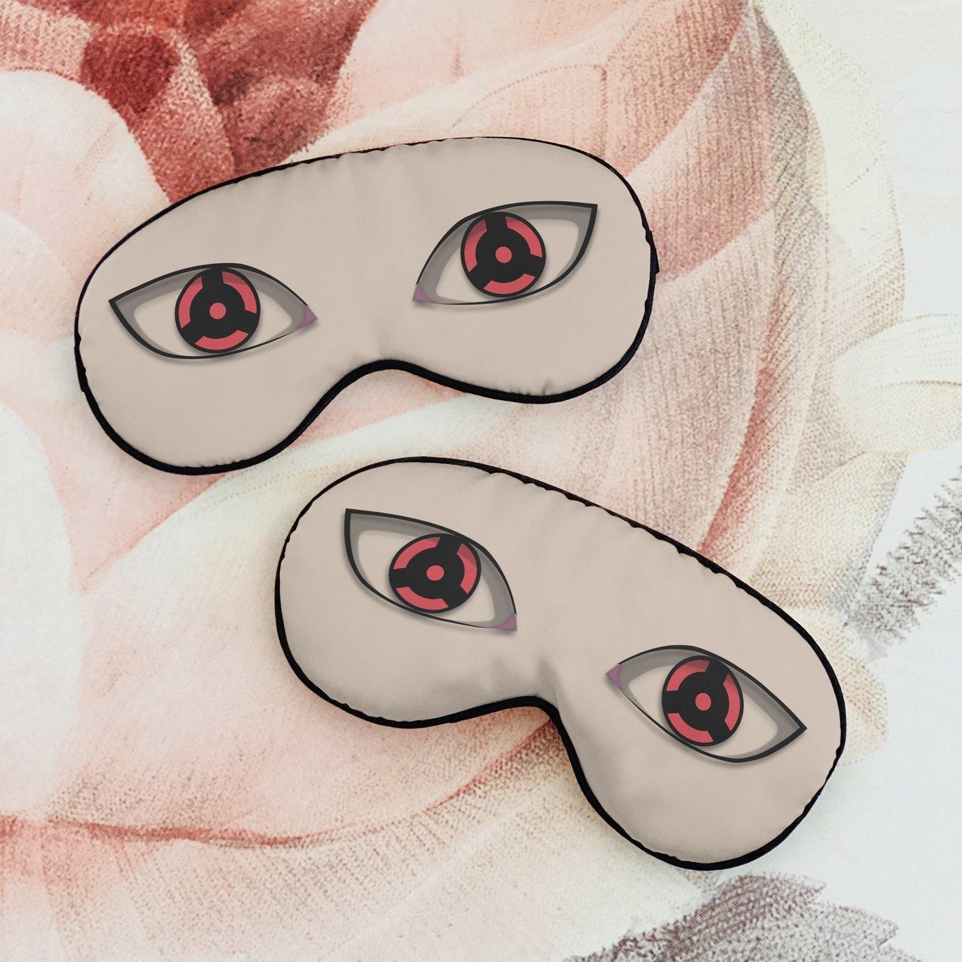 Izuna Mangekyou Sharingan Dojutsu Eyes Custom Anime Sleep Mask