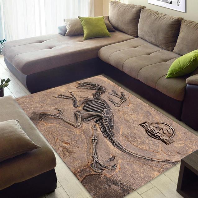 Dinosaur Skeleton Rug Home Decor Bedroom Living Room Decor