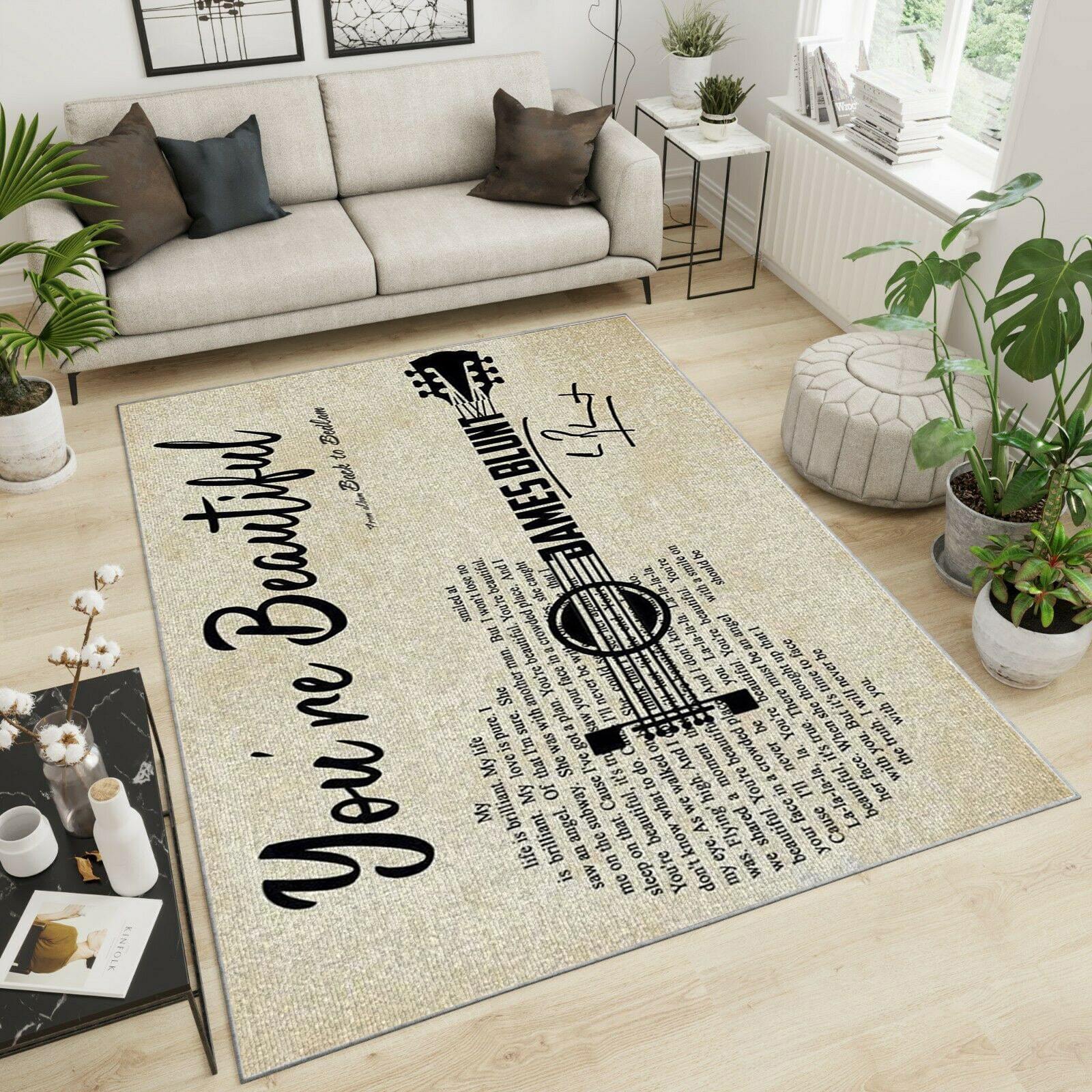 James Blunt Area Rug Home Decor Bedroom Living Room Decor