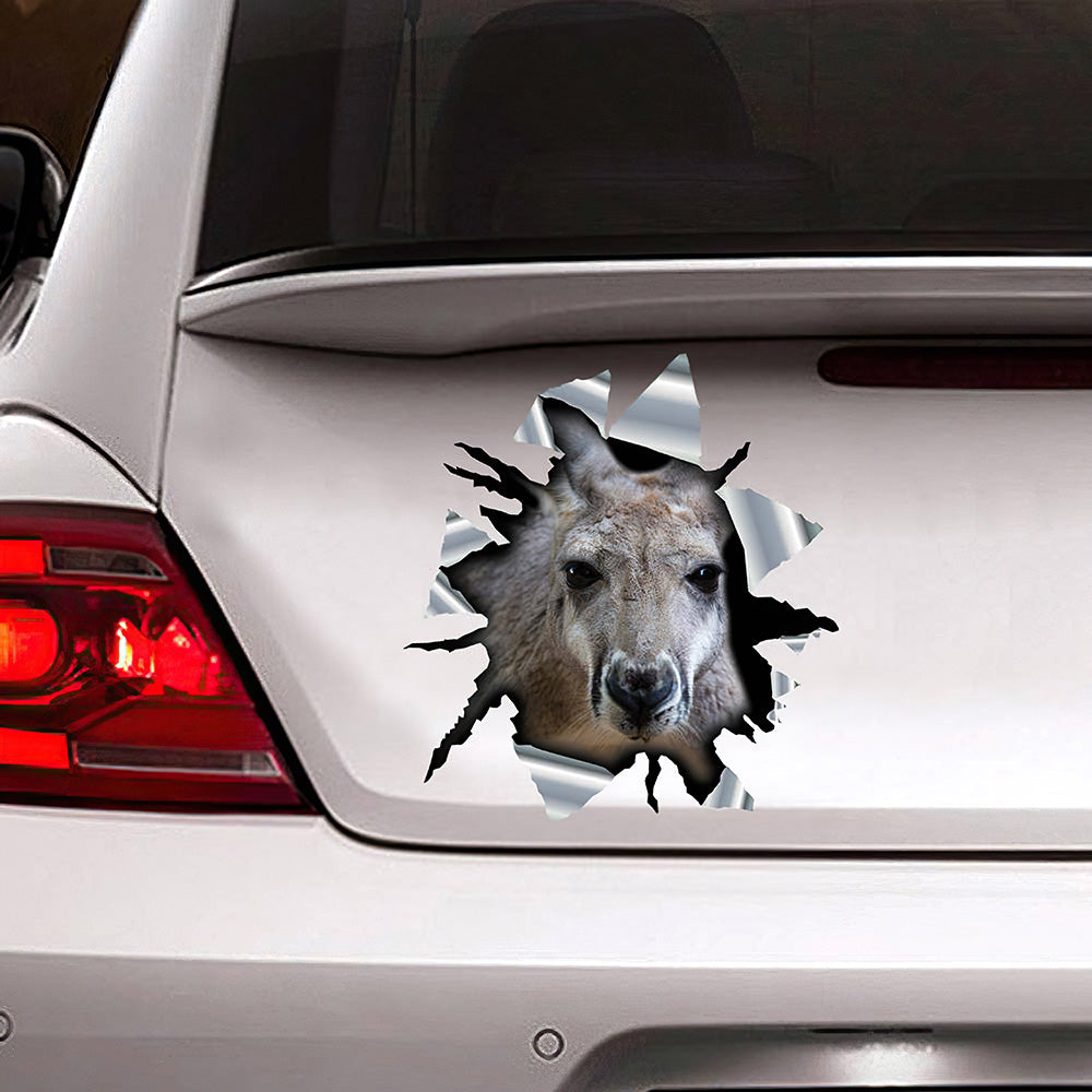 Best Kangaroo Car Sticker 3D Car 3D Stickers Decal Car Accessories Car Decoration Amazing Gift Idea