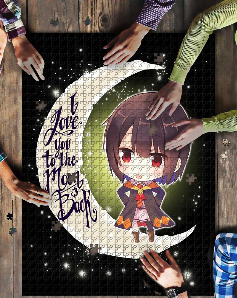 Konosuba Anime Chibi Light Novel My Bride Is A Mermaid Love To The Moon Mock Jigsaw Puzzle Kid Toys