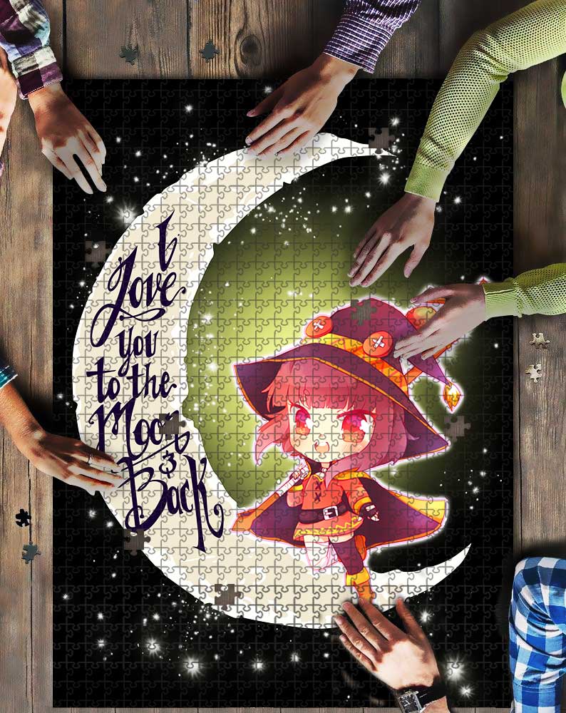 Konosuba Love To The Moon Mock Jigsaw Puzzle Kid Toys