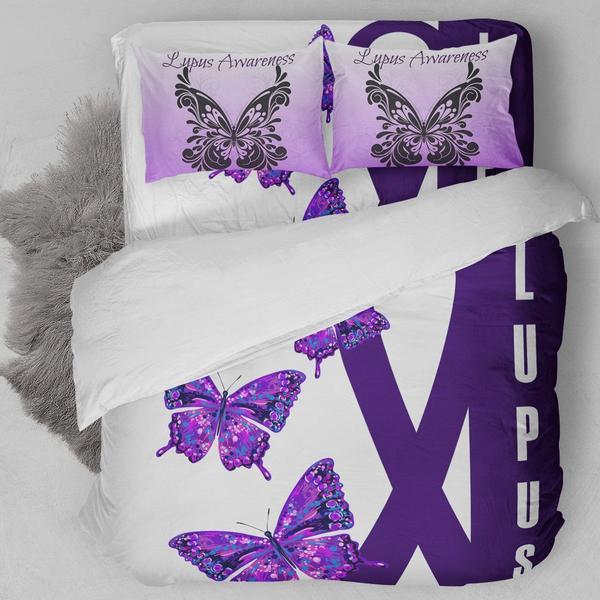 Lupus Awareness Bedding Set