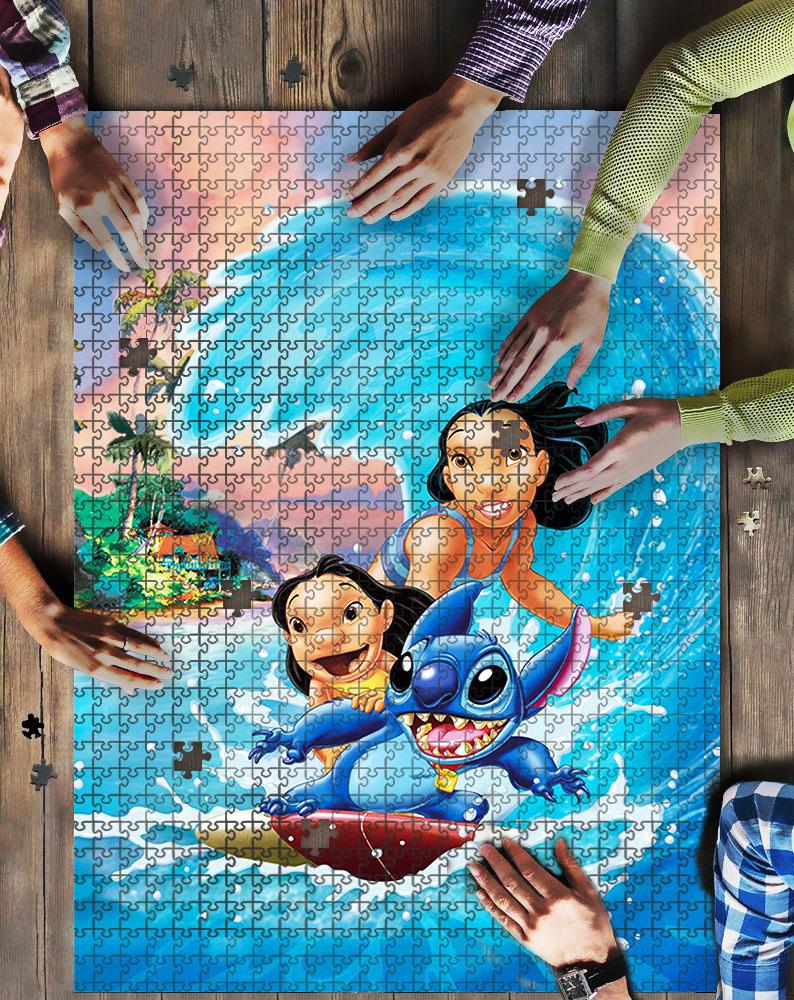 Lilo And Stitch 2 Jigsaw Mock Puzzle