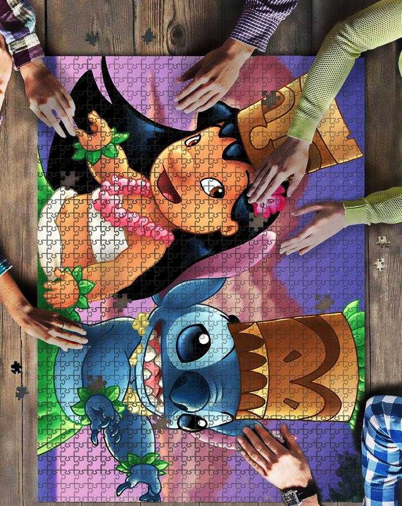 Lilo And Stitch 5 Jigsaw Mock Puzzle