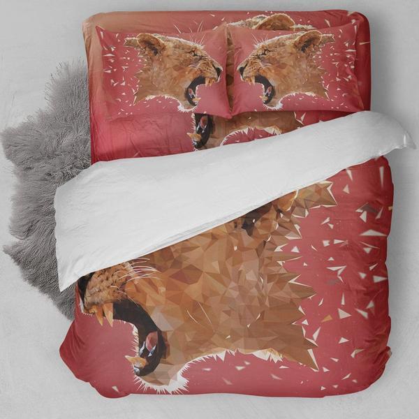 Lion Abstract Bedding Set