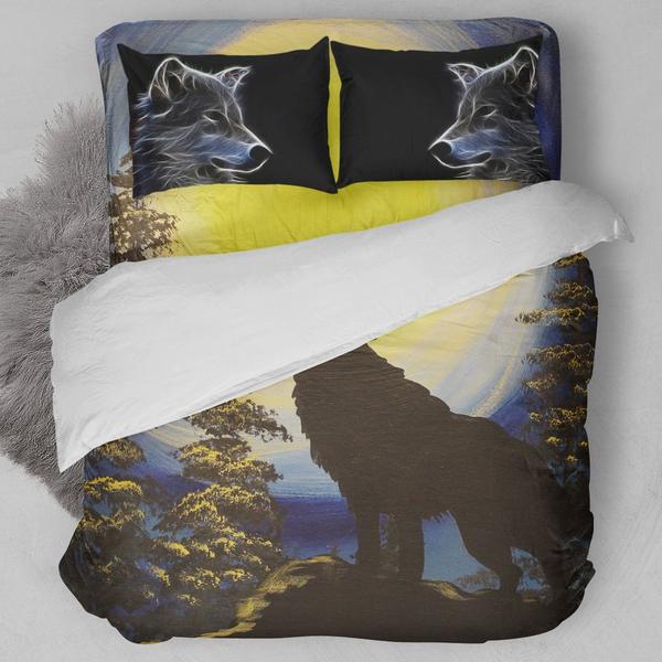 Lone Wolf Bedding Set