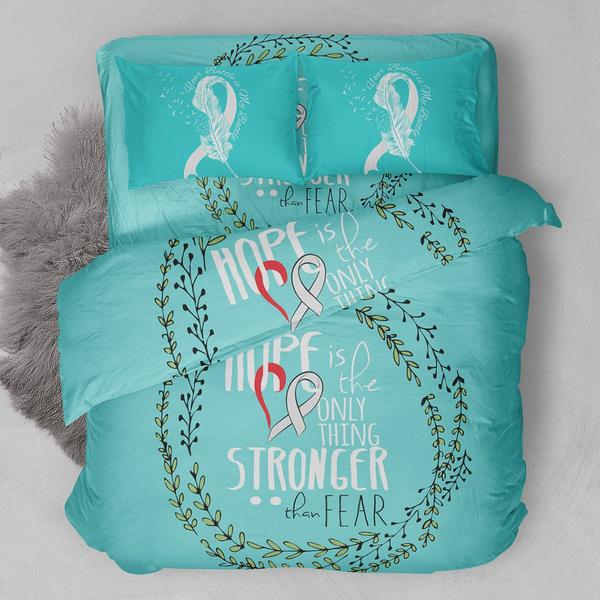 Lung Cancer Bedding Set