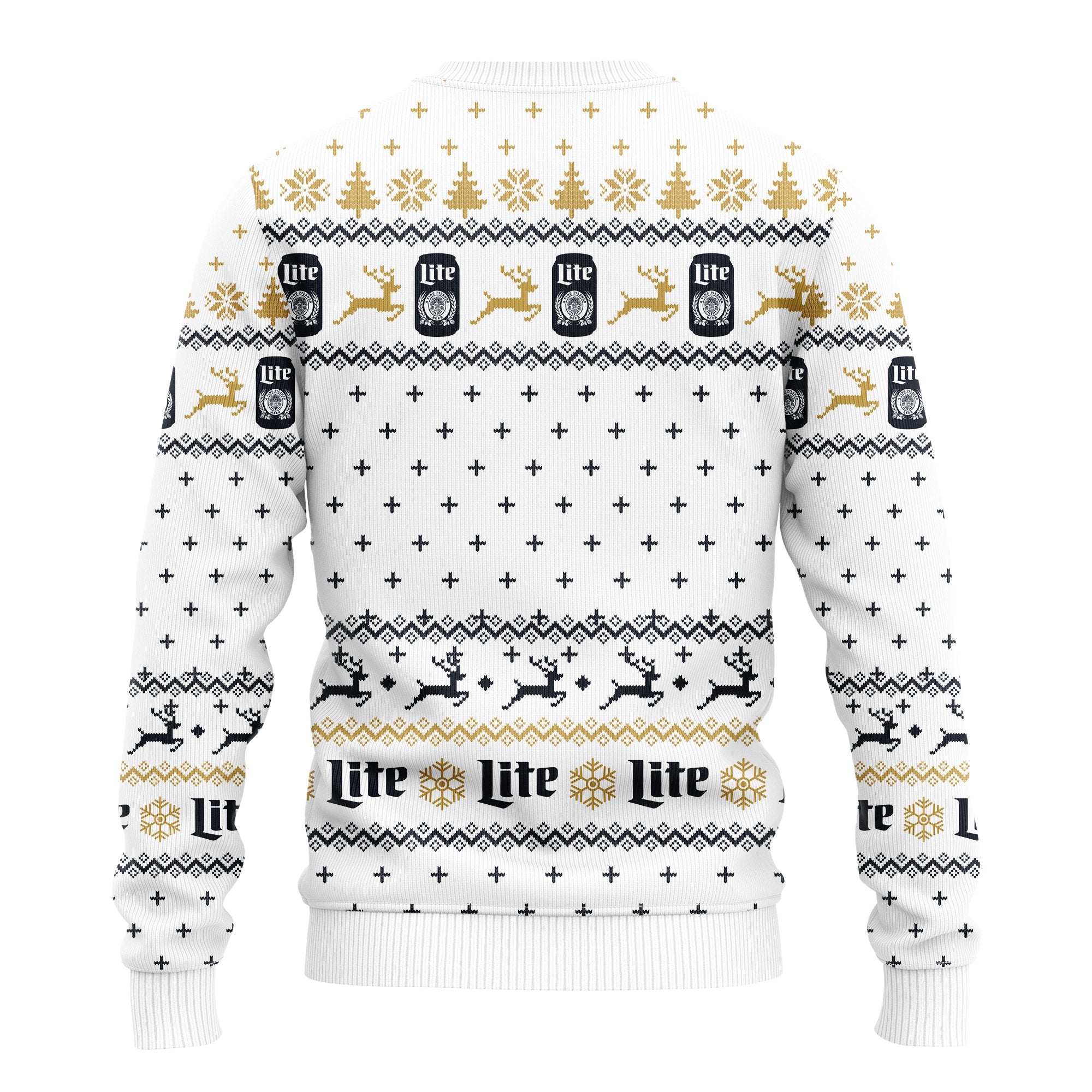 Miller Lite V5 Ugly Christmas Sweater Amazing Gift Idea Thanksgiving Gift