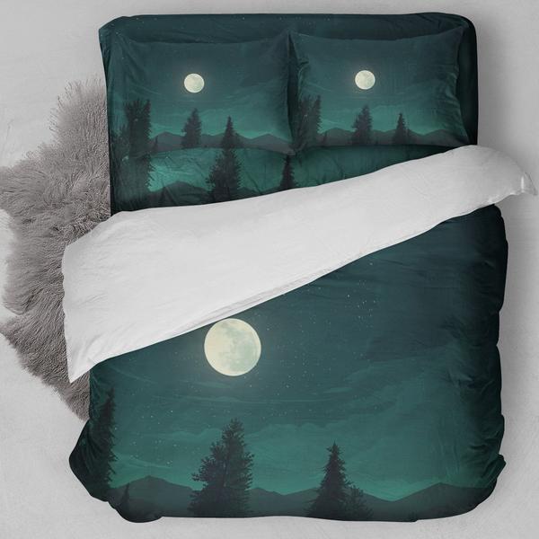 Moonlight Forest Bedding Set