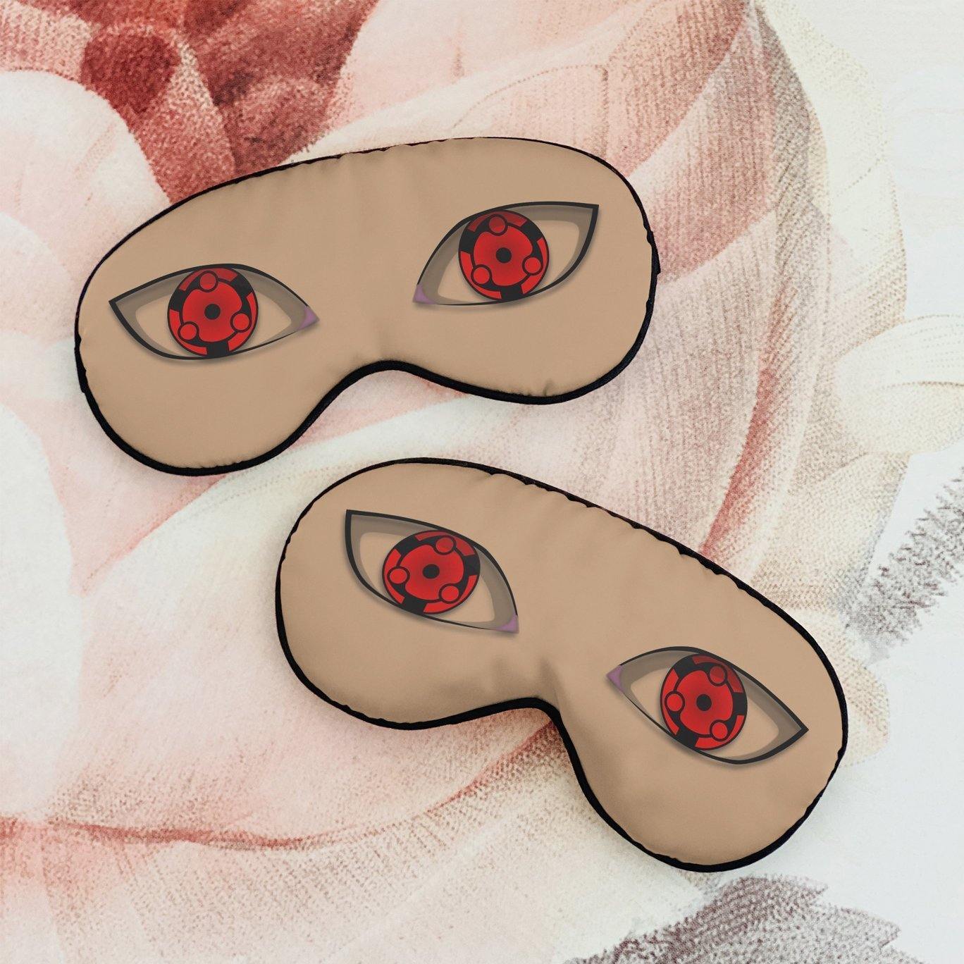 Madara Eternal Mangekyou Sharingan Dojutsu Eyes Custom Anime Sleep Mask