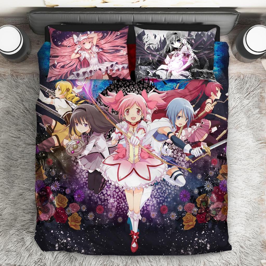 Mah ShJo Madoka ÷  Magica Bedding Set