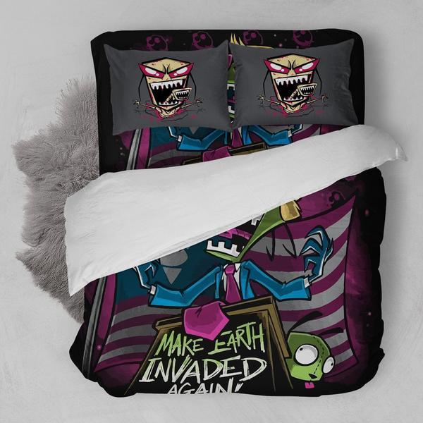 Make Earth Invaded Again Bedding Set