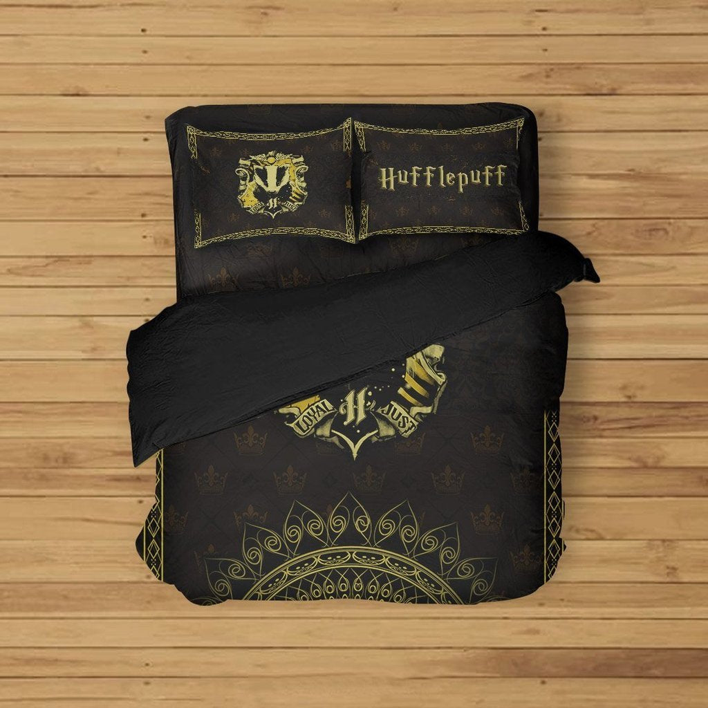 Mandala Hufflepuff Harry Potter Bed Set