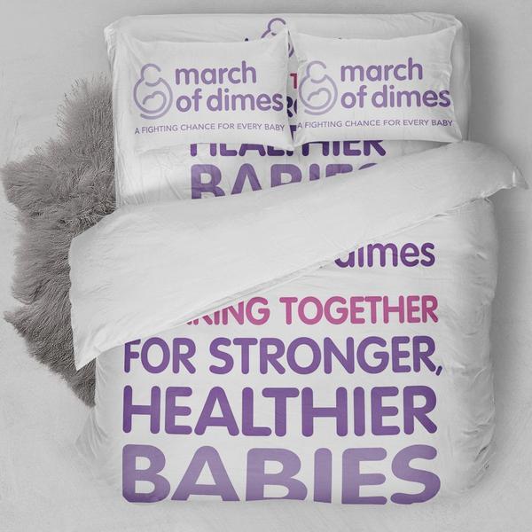 March Of Dimes Bedding Set