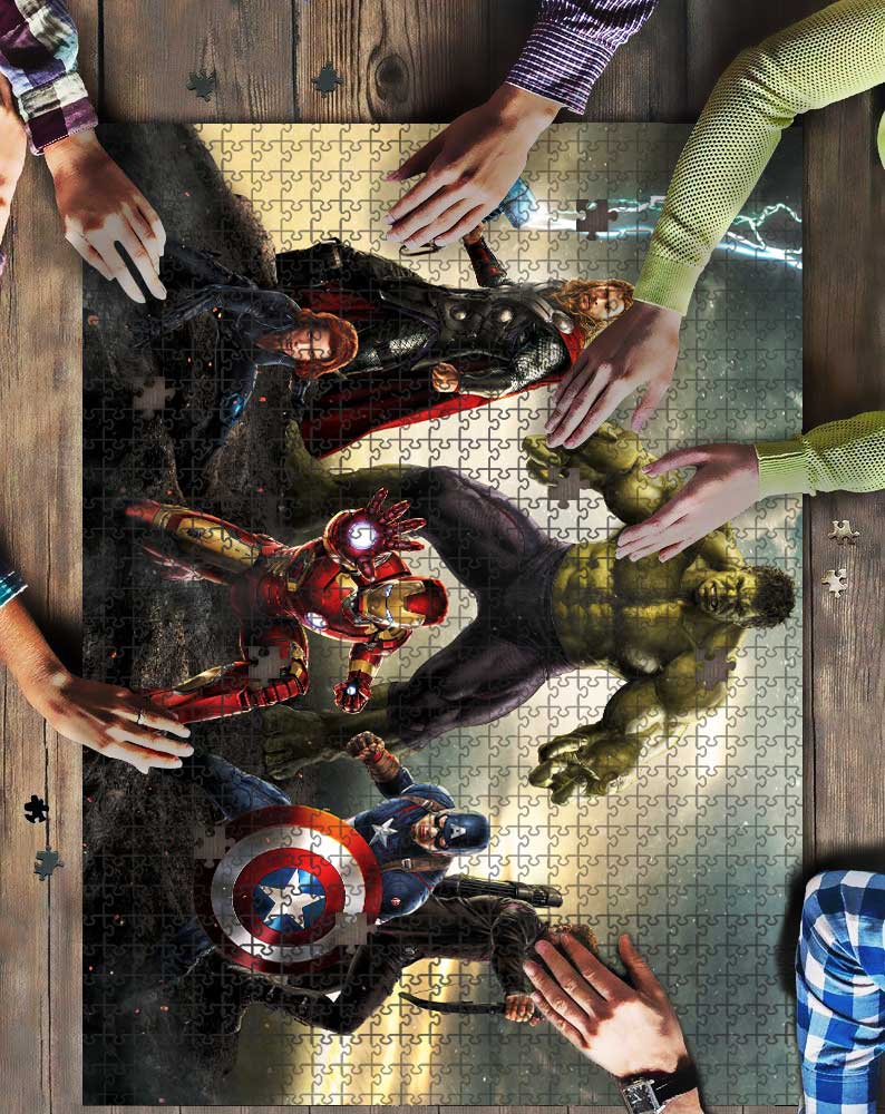 Avengers Mock Jigsaw Puzzle