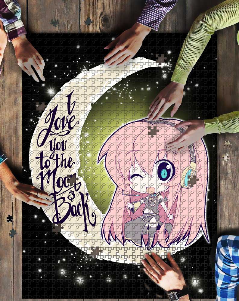 Megurine Luka Vocaloid Chibi Love To The Moon Mock Jigsaw Puzzle Kid Toys