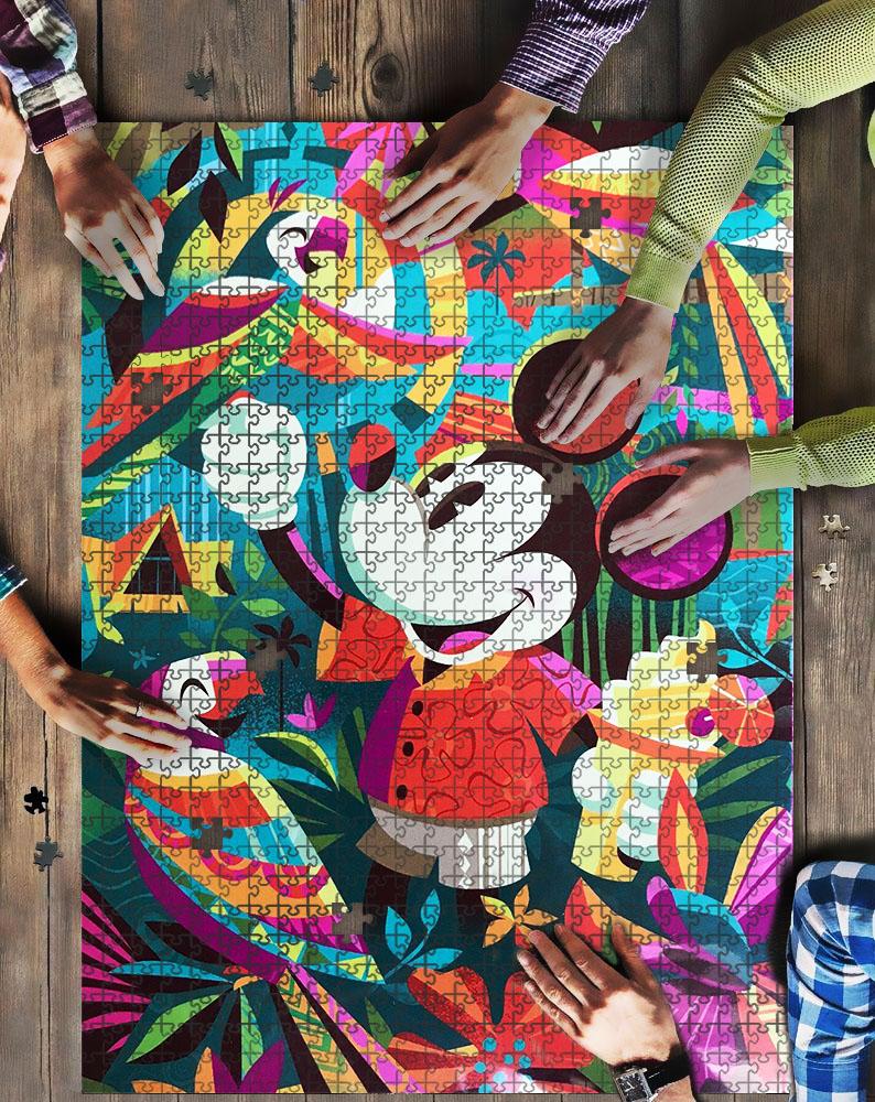 Mice Art 2 Jigsaw Mock Puzzle