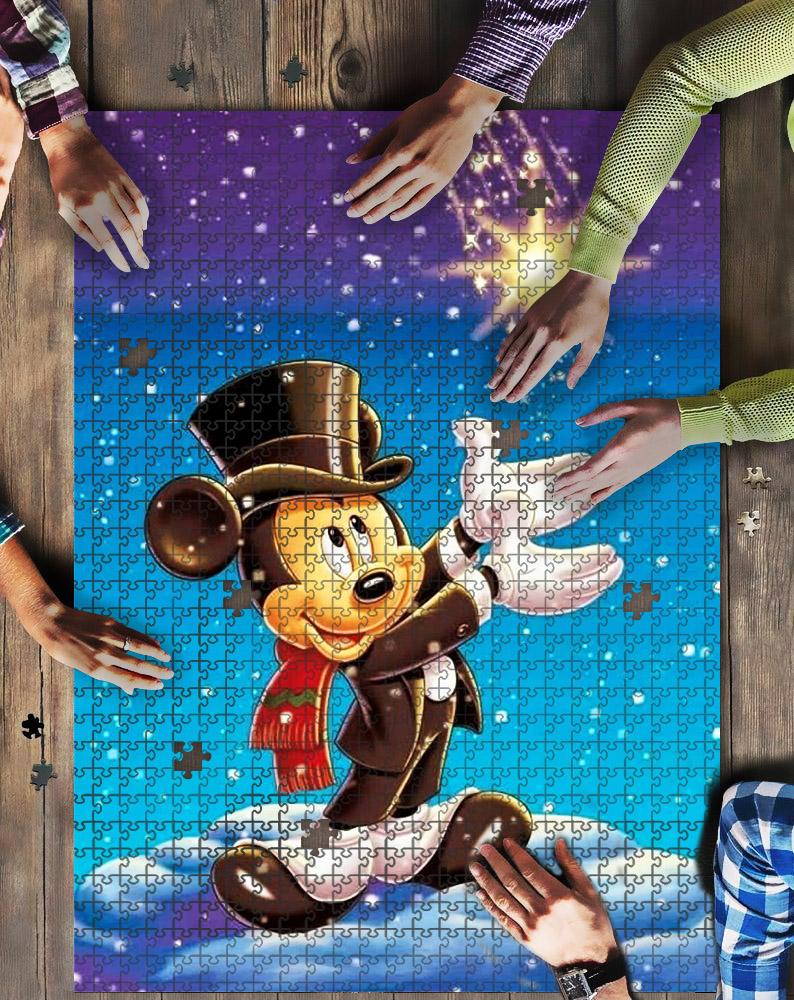 Mice Mouse Art Jigsaw Mock Puzzle