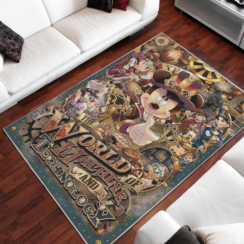 Mice Mouse Area Rug Home Decor Bedroom Living Room Decor