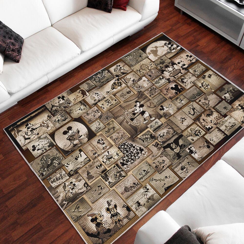 Mice Mouse Area Rug Home Decor Bedroom Living Room Decor