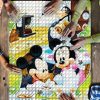 Mice And Friends Drinking Coffee Jigsaw Mock Puzzle