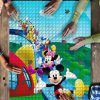 Mice And Friends Playing Game Jigsaw Mock Puzzle