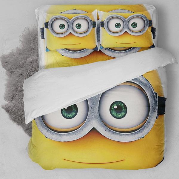 Minion Cute Face Bedding Set