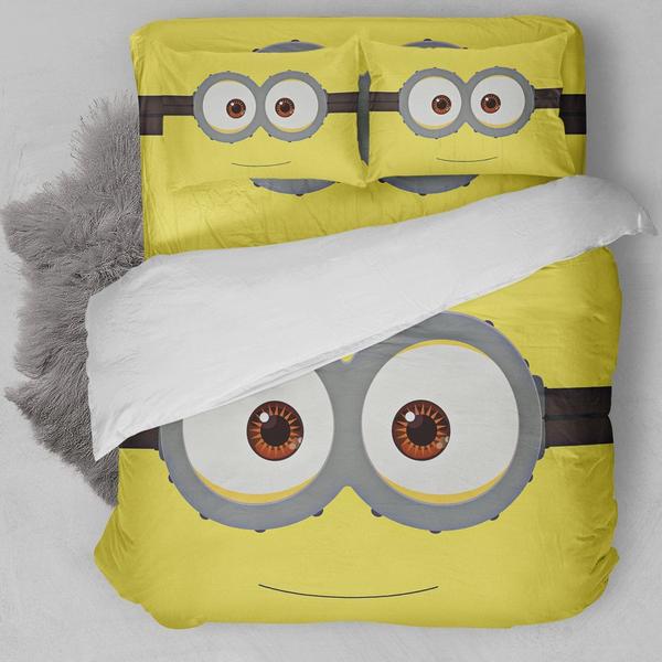 Minion Face Bedding Set