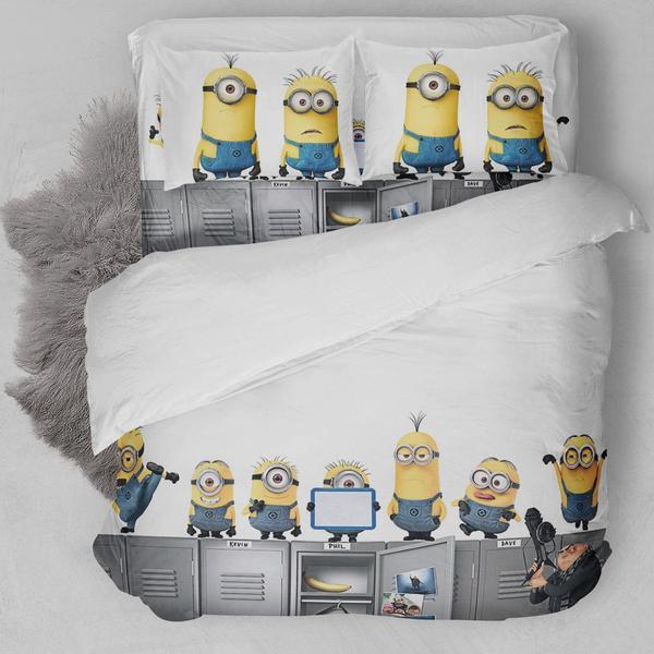 Minions And Gru A Bedding Set