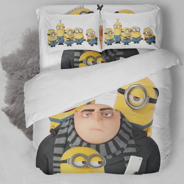 Minions And Gru Bedding Set