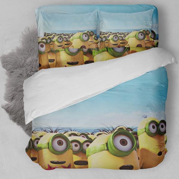 Minions On Island Bedding Set