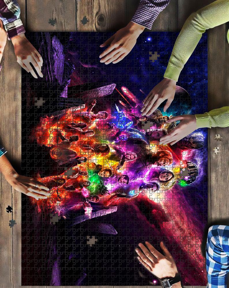 Movie Avengers 4 Mock Jigsaw Puzzle