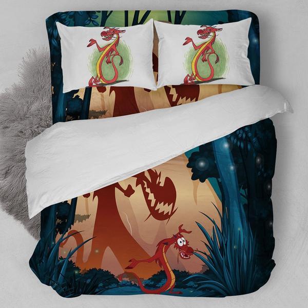 Mushu Dragon Bedding Set