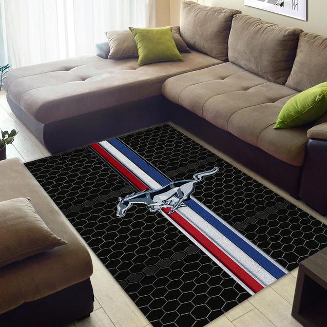 Mustang Rug Home Decor Bedroom Living Room Decor