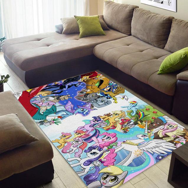 My Little Pony 3 Rug Home Decor Bedroom Living Room Decor