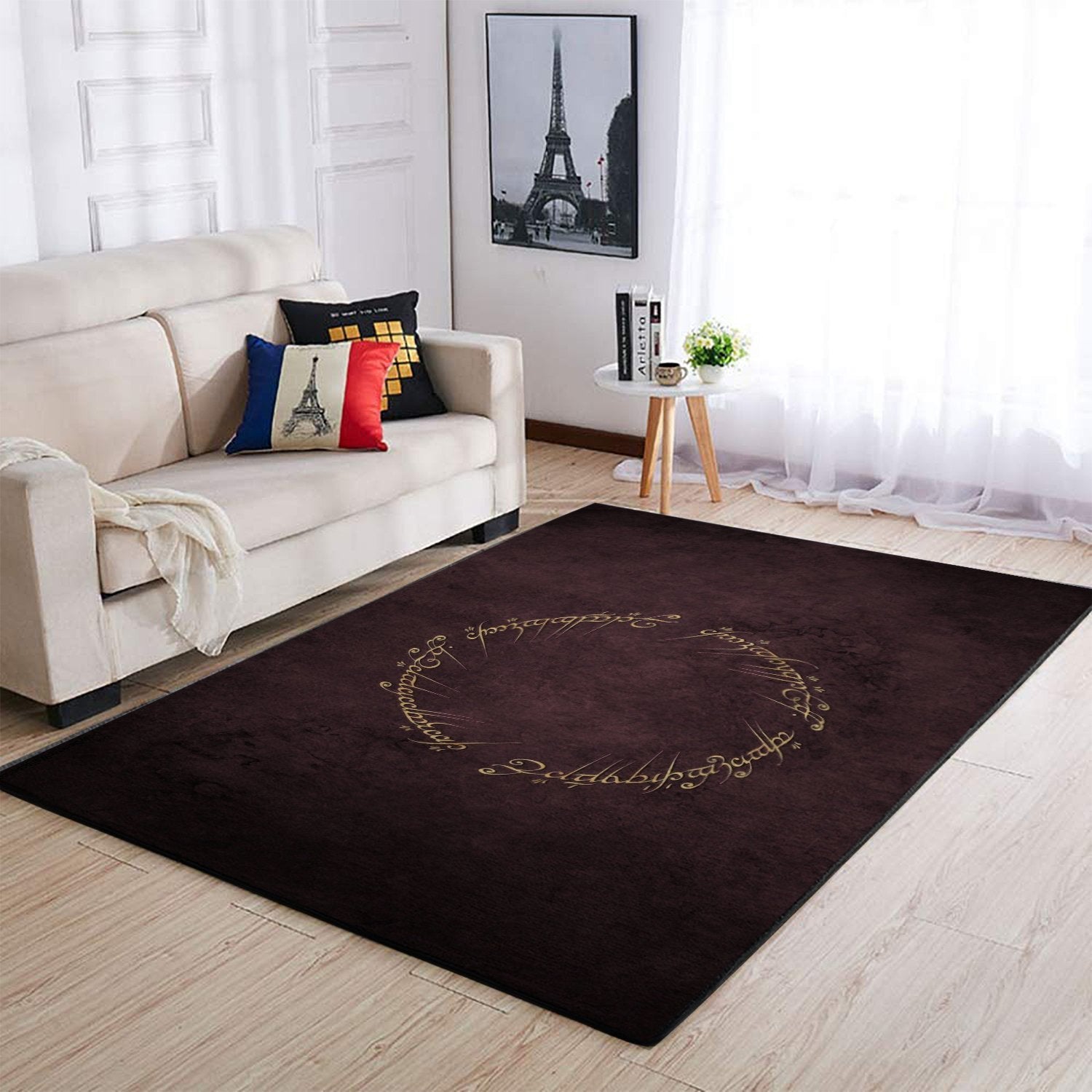 Lord Of The Rings 2 Area Rug Floor Home Room Decor